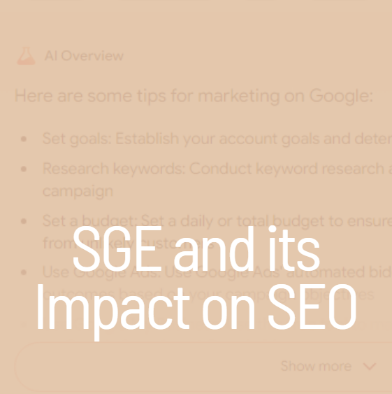 SGE and its impact on SEO