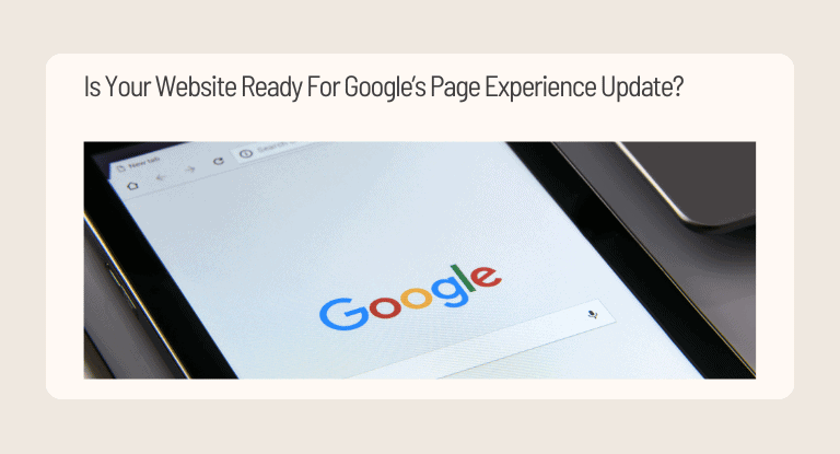 Is Your Website Ready For Google’s Page Experience Update_ - Banner
