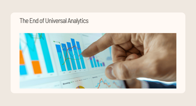 The End of Universal Analytics - Banner