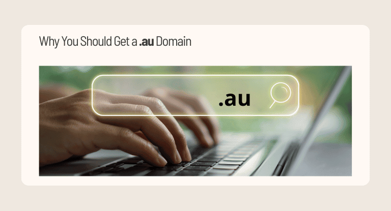 Why You Should Get a .au Domain - Banner