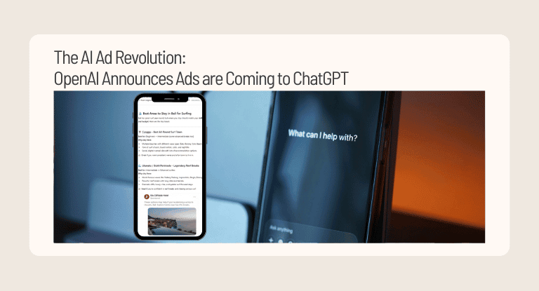 The AI Ad Revolution OpenAI Announces Ads are Coming to ChatGPT Banner