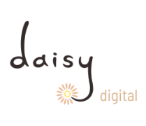 Daisy Digital Logo - Black with Digital